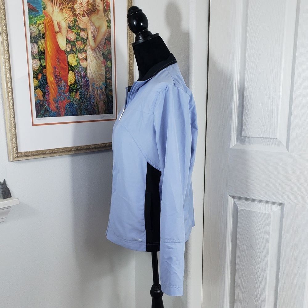 Calvin Klein Performance Periwinkle Windbreaker L - image 5